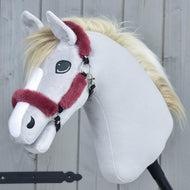 Kantar Futerkowy Teddy Bordowy