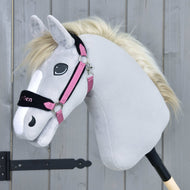 Kantar futrzany LarDen Różowy