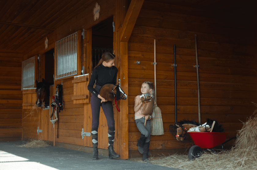 Klub Hobby Horse spotyka Klub Jeździecki – Dwa światy, jedna koncepcja