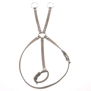 Bordeaux leatherette set - bridle, reins and martingale