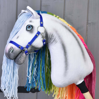 Hobby Horse Jednorożec Rainbow z Ogłowiem i Kantarem