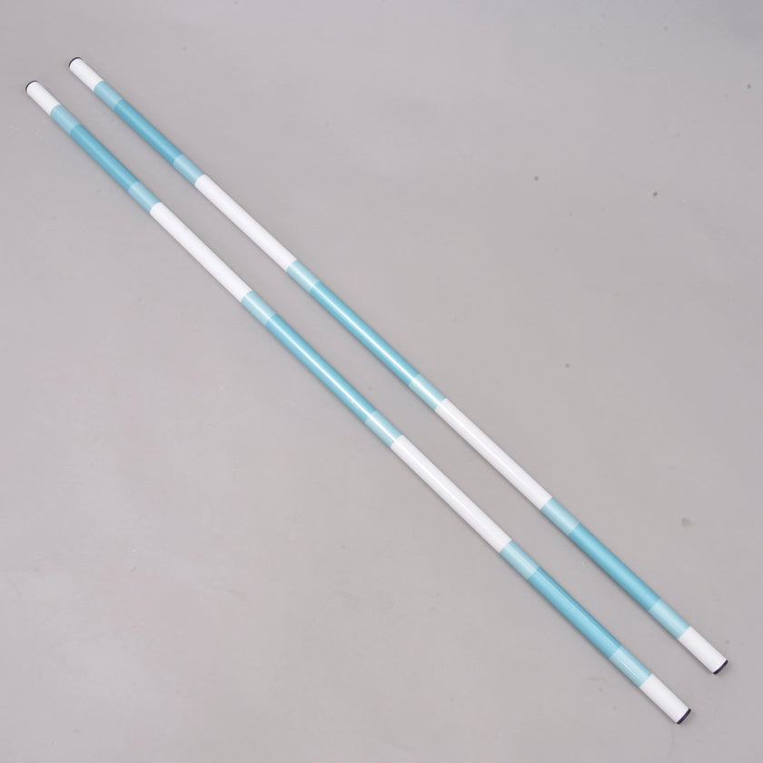 Jump pole turquoise-white 2 pcs