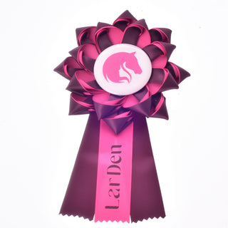 Hobby Horse Ribbon Raspberry Rose
