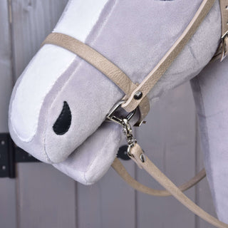 Bordeaux leatherette set - bridle, reins and martingale