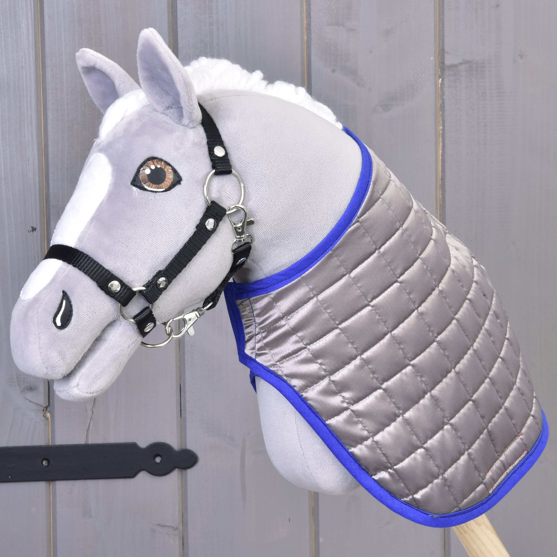 Derka DeLuxe niebieska dwustronna