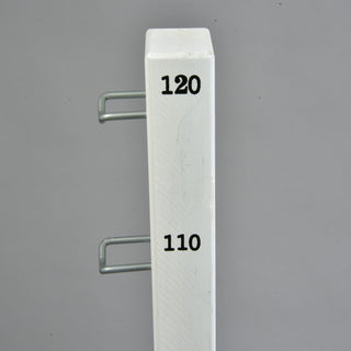 Przeszkoda 120 cm / 47 inch z dodatkowymi tyczkami