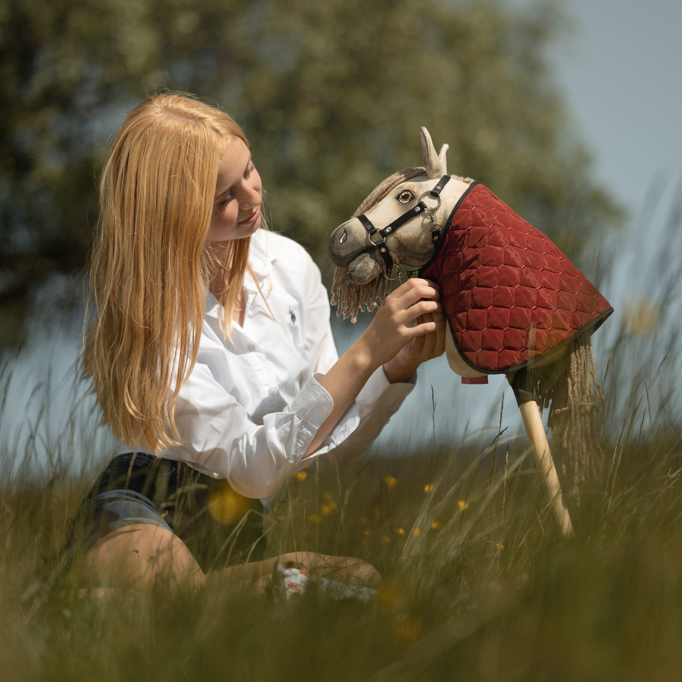 Derka Stajenna Jasnoniebieska – Zapewnij swojemu koniowi odpowiedni poziom komfortu!