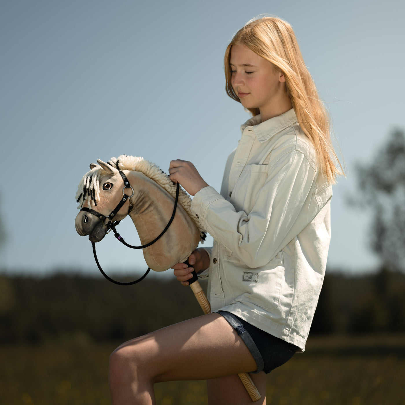 Wodze dziergane różowo-niebieskie – Do czego służą wodze do Hobby Horse?