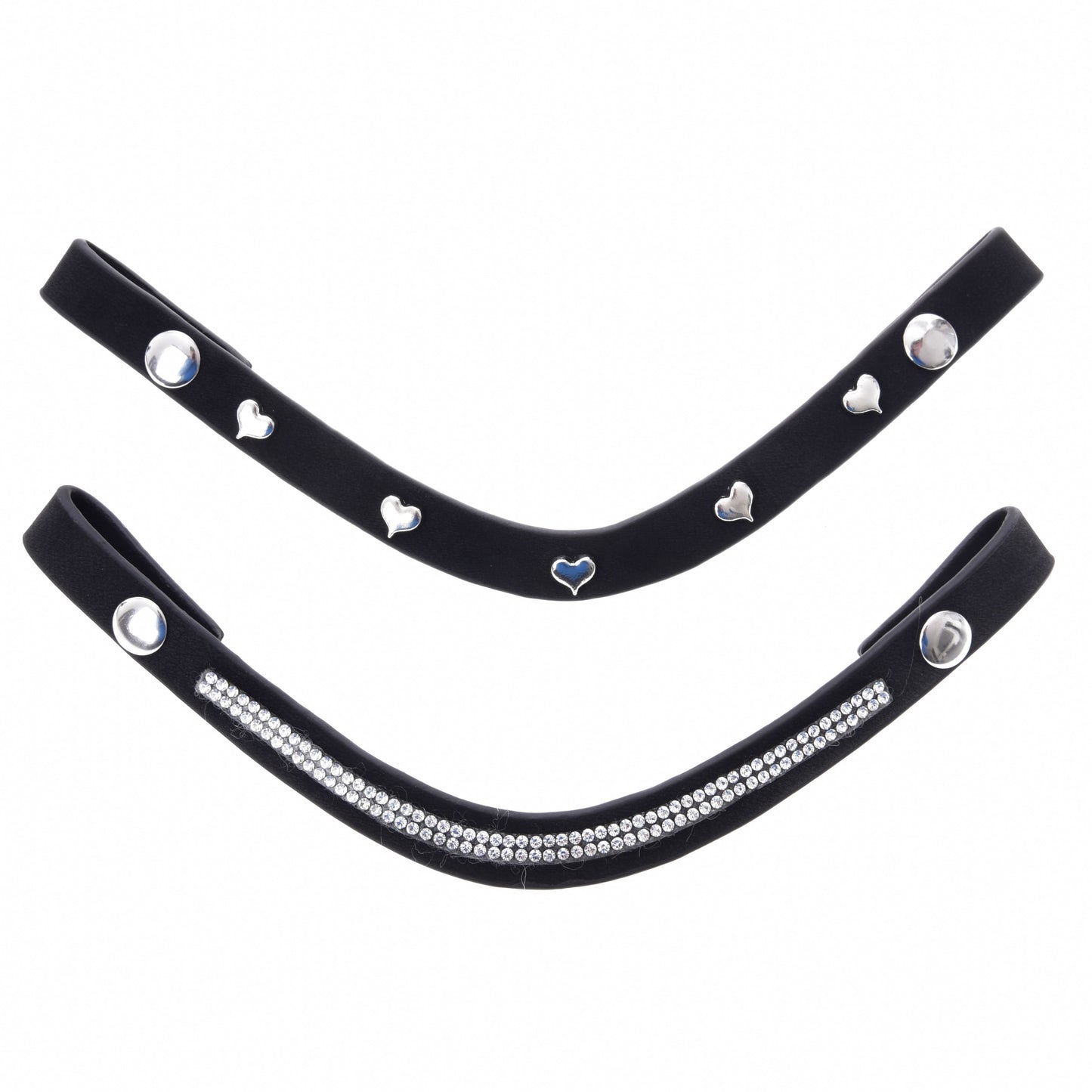 Kompletne ogłowie De Luxe z 2 nachrapnikami