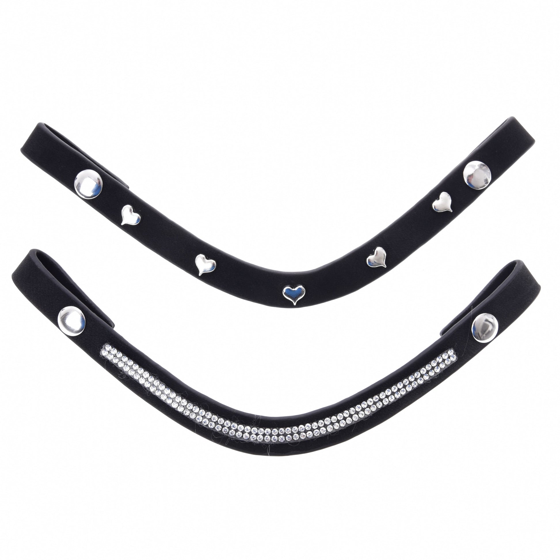 Kompletne ogłowie De Luxe z 2 nachrapnikami