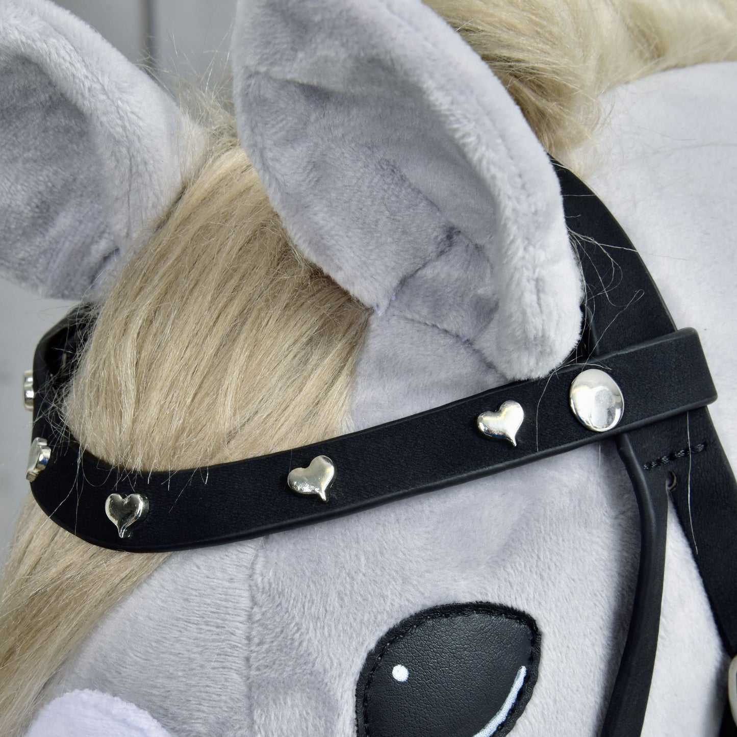 Kompletne ogłowie De Luxe z 2 nachrapnikami