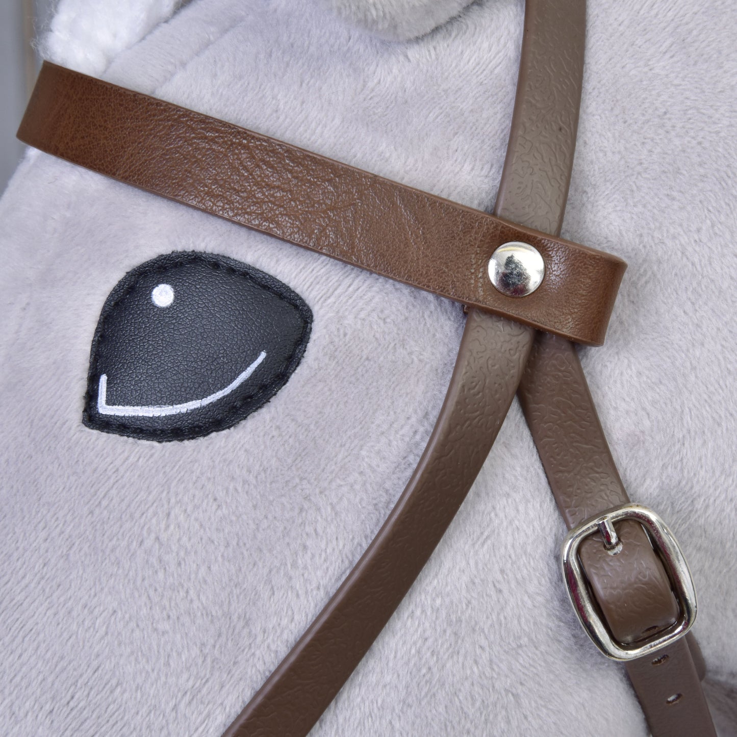 Kompletny kantar z nachrapnikiem Brązowy