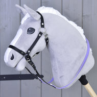 Wodze gumowane Jasnofioletowe