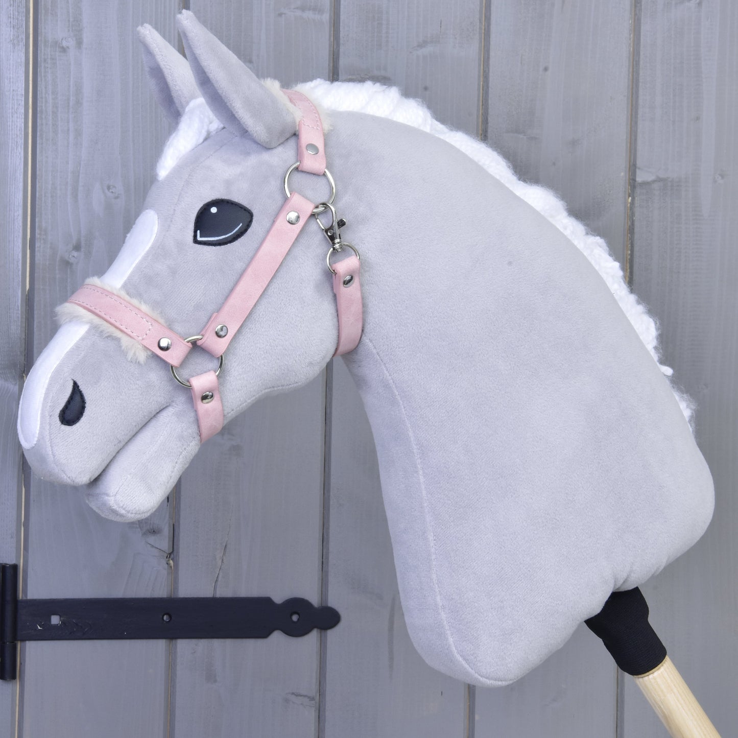 Kantar ze sztucznym futrem - skóra ekologiczna Mullbery