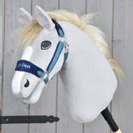 Kantar futrzany LarDen Niebieski