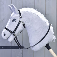 Wodze czarne skóra ekologiczna