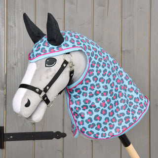 Raincoat Blue Leopard