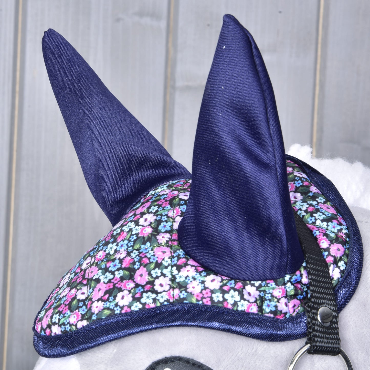 Czapka na uszy Flower