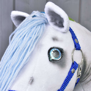 Hobby Horse Jednorożec Rainbow z Ogłowiem i Kantarem