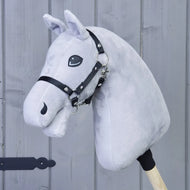 Build your horse by related_to_12441055625556 is a plush gray hobby horse with a black bridle on a wooden stick—perfect for customizing and sparking endless imaginative play.
