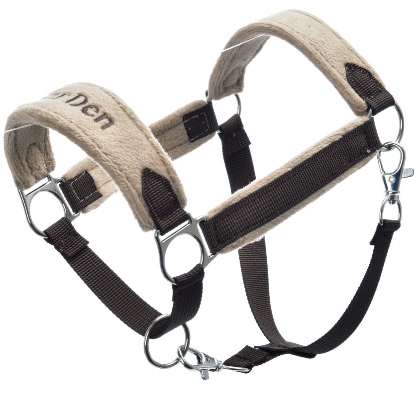 Fur Halter LarDen Brown