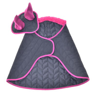 Zestaw Termo Czarny z Futrem