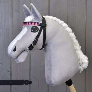 Bridle with 2 Headbands Pink (size M)